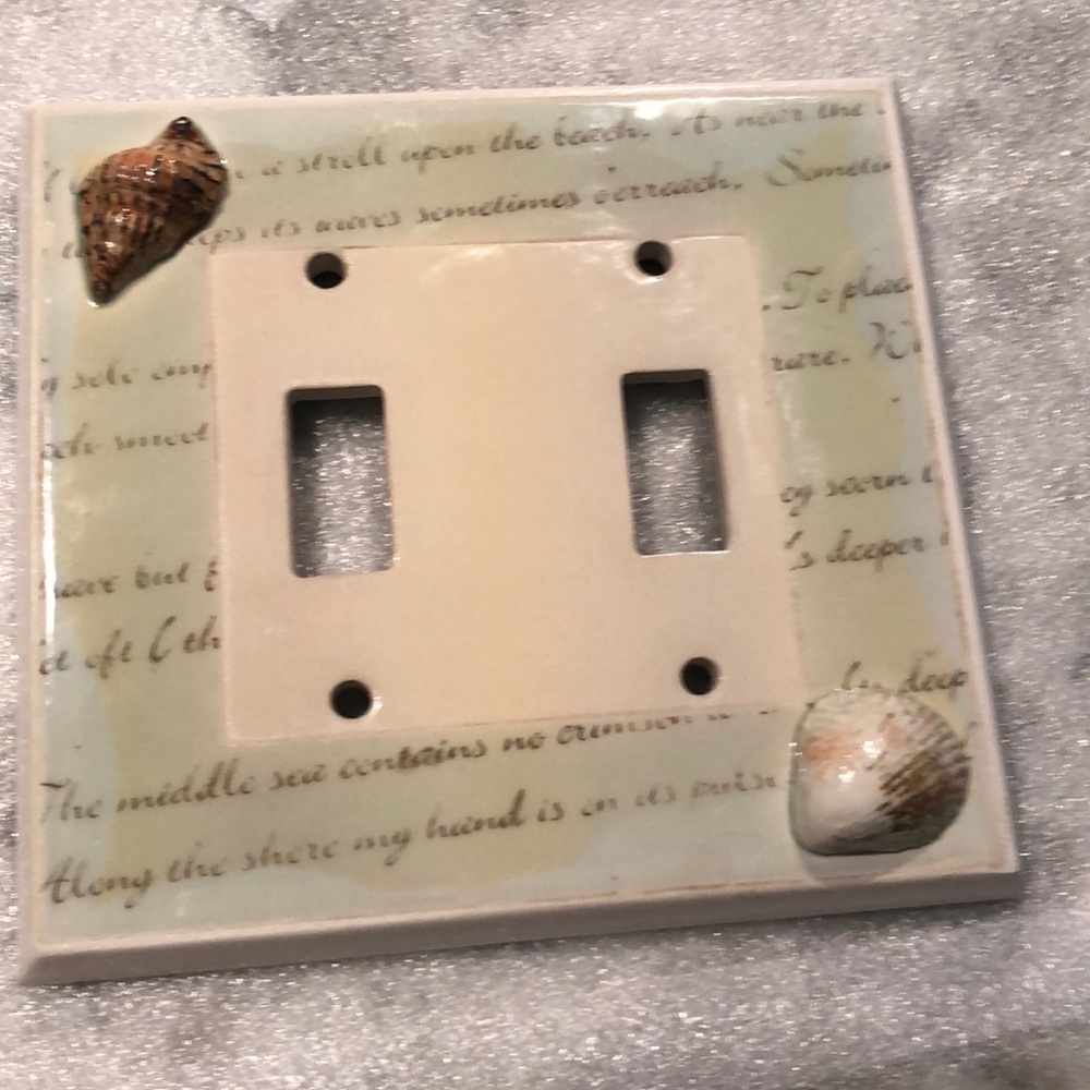 Beach Themed Switchplate Cover